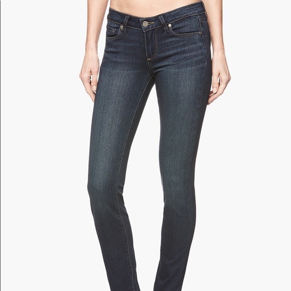 PAIGE Denim - Paige Skyline Skinny Jeans in Fountain Wash, Size 27 (Size 4 approx)